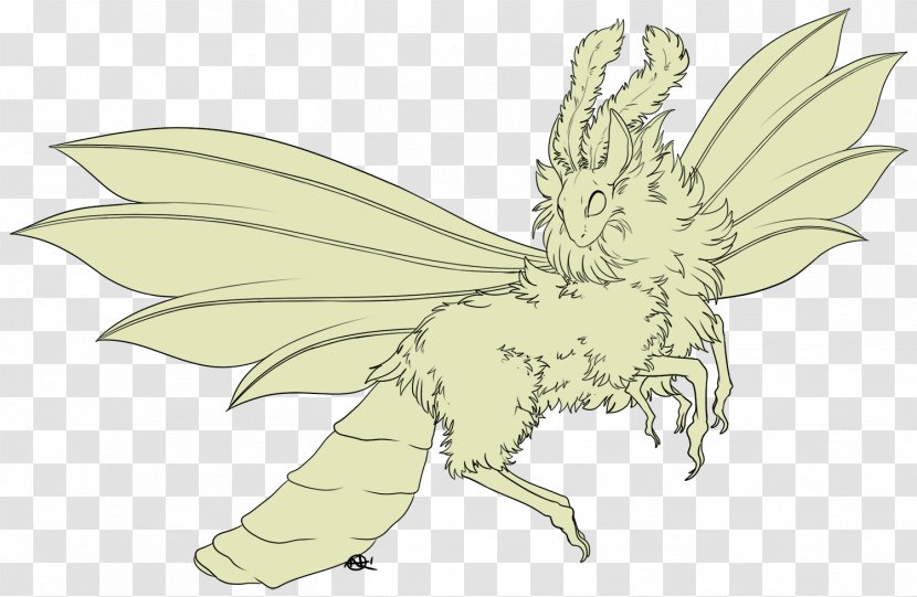 Insect Butterfly Line Art - Fauna - Mothman Transparent PNG