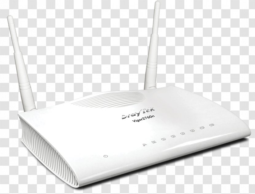 Wireless Router DrayTek USB G.992.3 - Gigabit Ethernet Transparent PNG