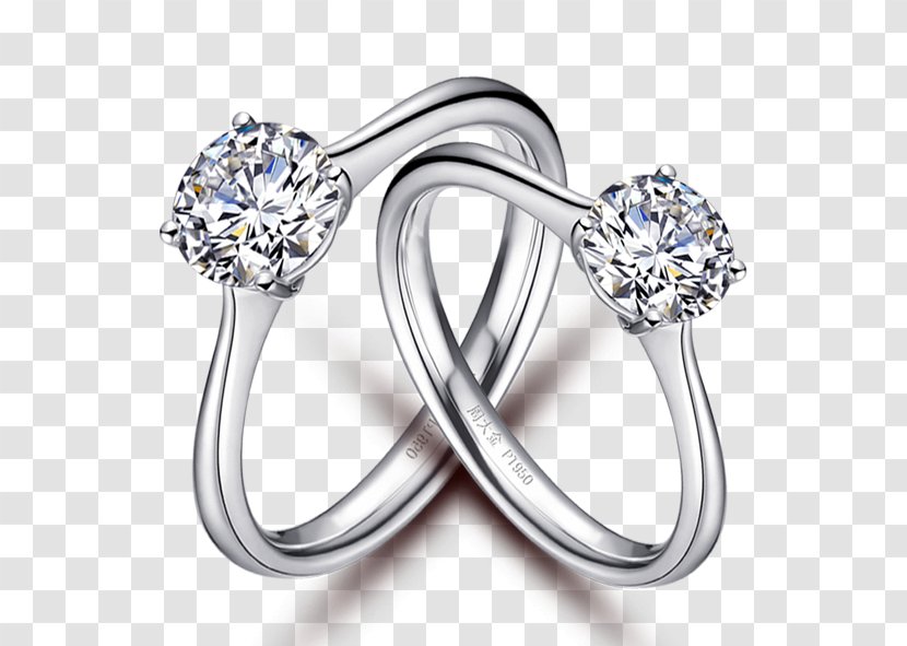 Wedding Ring Diamond - Couple Transparent PNG