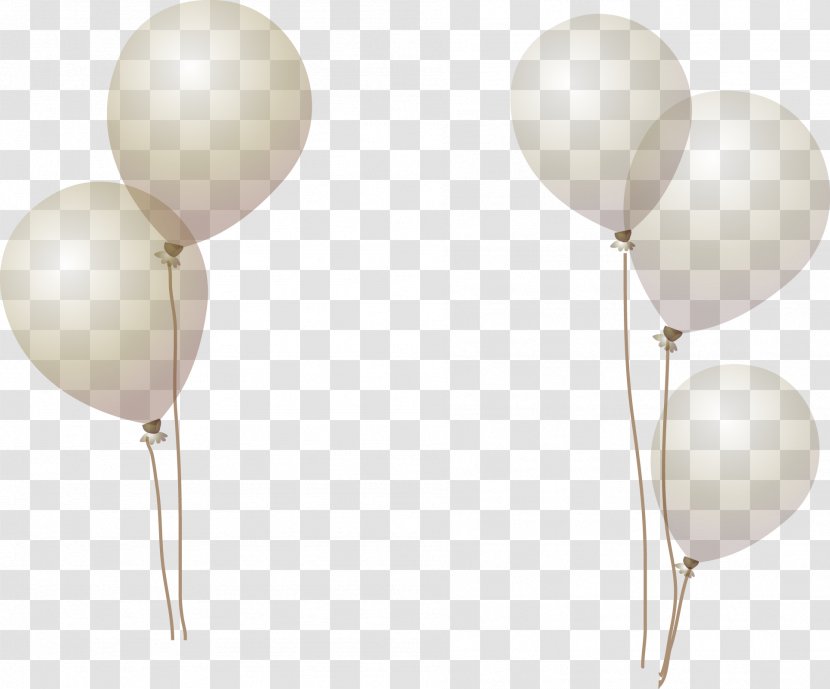 Lighting Balloon - Transparent White Transparent PNG