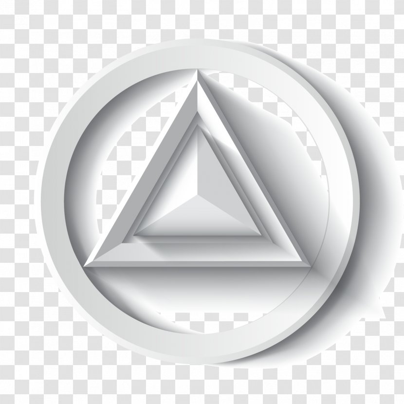 Triangle Circle Geometry - Trademark - Vector Triangles Transparent PNG