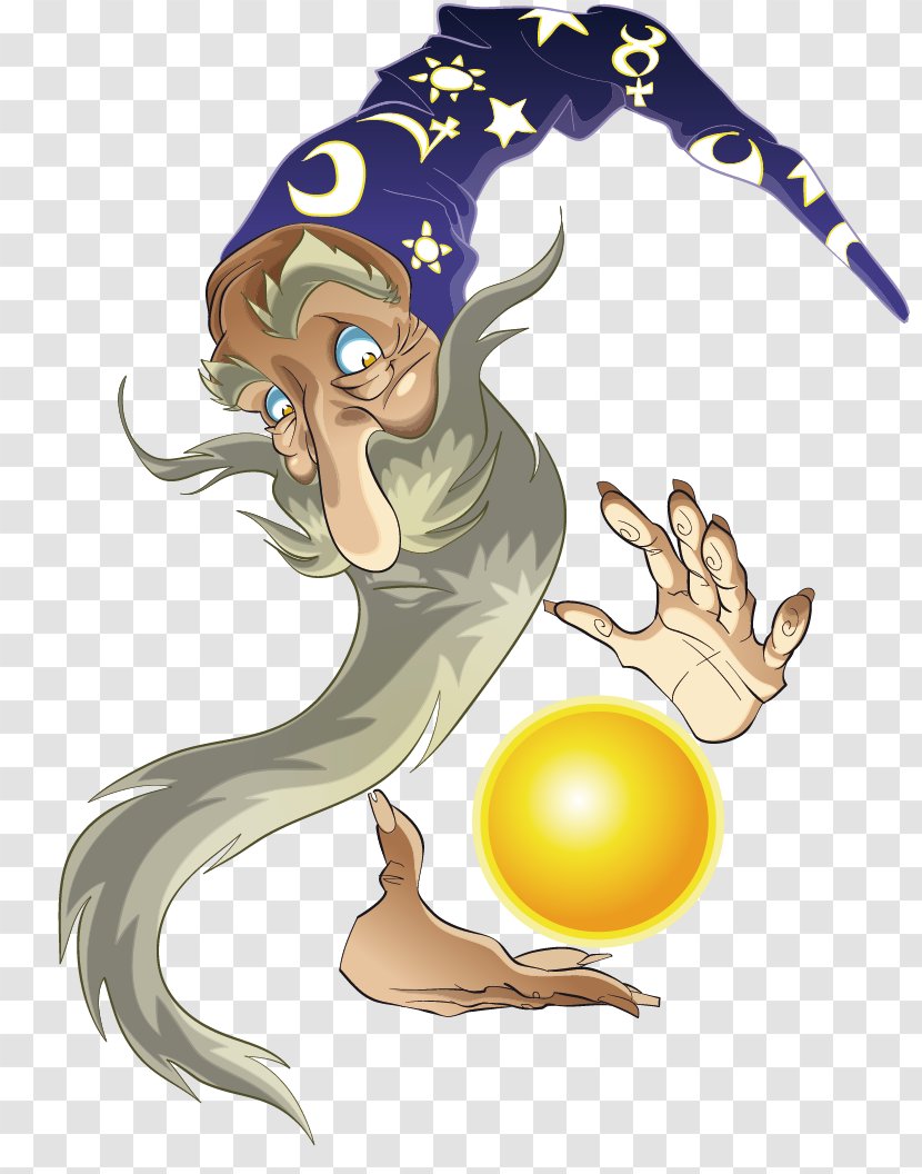 Fairy Tale Illustration - Organism - Wizard Transparent PNG
