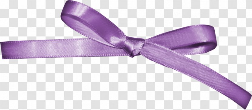 Purple Bow Tie Ribbon Shoelace Knot - Brown Transparent PNG