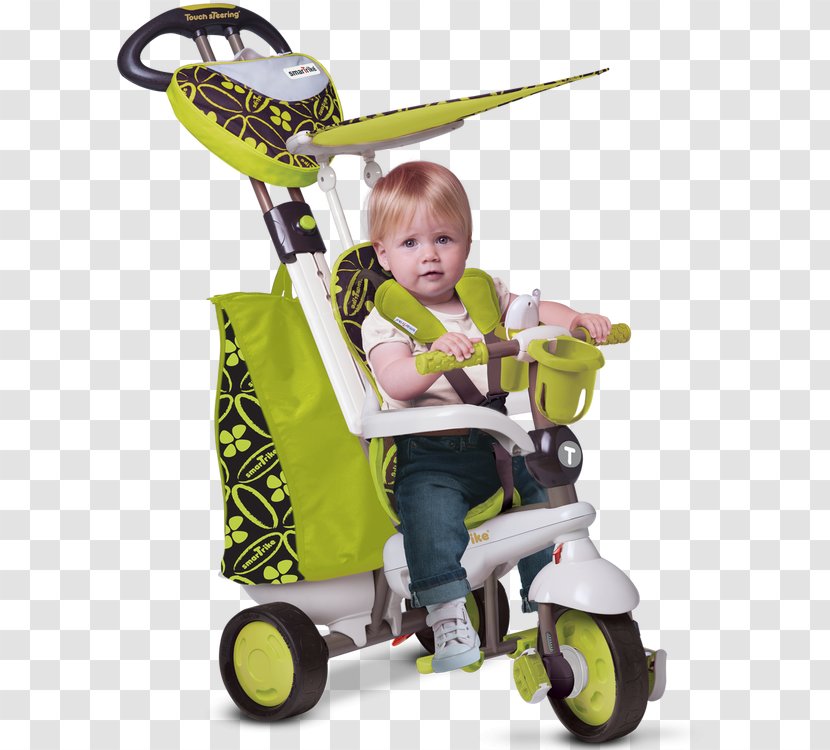 Tricycle Smart Trike Spirit Touch Steering 4-in-1 Smart-Trike Spark Child Dazzle/Explorer - Smarttrike Delight 3in1 Transparent PNG
