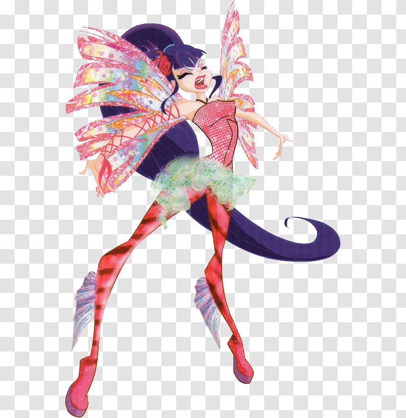 Musa Bloom Tecna The Trix Sirenix - Winx Powers - Costume Transparent PNG