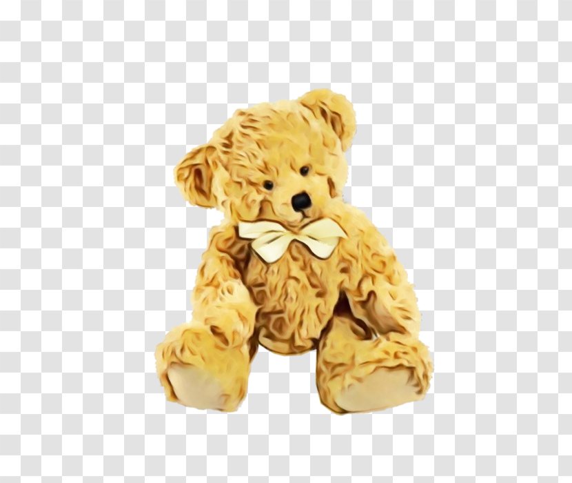 Teddy Bear - Animal Figure Beige Transparent PNG