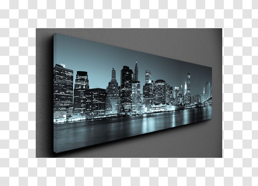 Manhattan Skyline Stock Photography - Panorama Transparent PNG