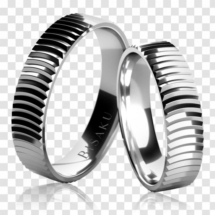 Silver Wedding Ring Transparent PNG