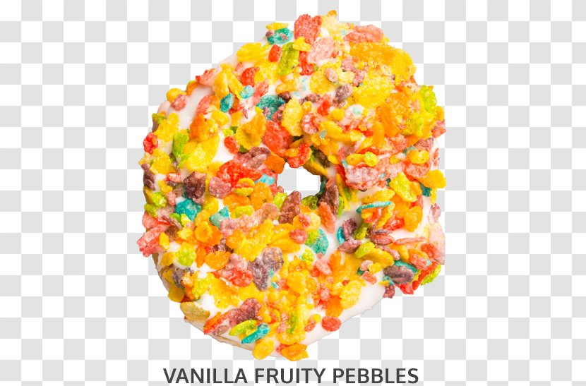 Donuts Post Fruity Pebbles Cereals Frosting & Icing Breakfast Cereal - Vegetable Oil - Boston Cream Doughnut Transparent PNG
