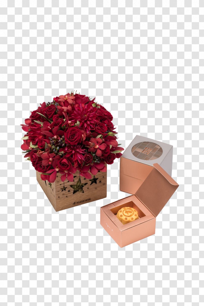 Cut Flowers Floral Design Floristry Petal - Mooncake Box Transparent PNG