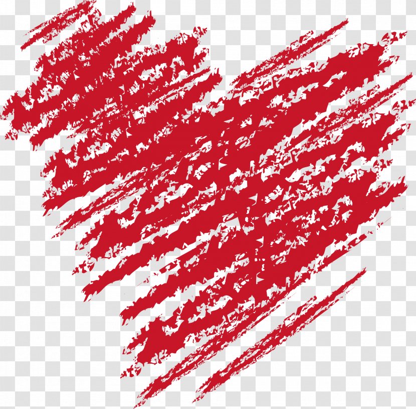 Van Hall Larenstein Red Pattern - Tree - Brush Heart Transparent PNG