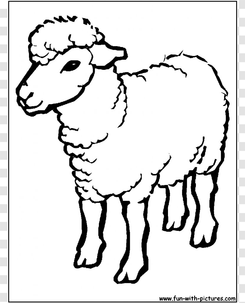 Sheep Coloring Book Princess Kids Drawing - Printing Transparent PNG