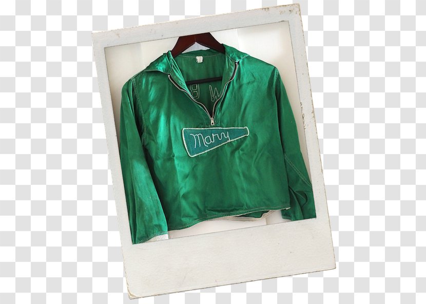 Sleeve Jacket Outerwear - Green Transparent PNG