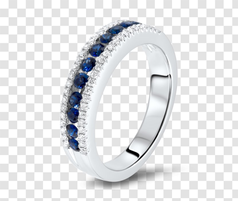 Sapphire Ring Coster Diamonds Diamond Cut - Body Jewellery Transparent PNG