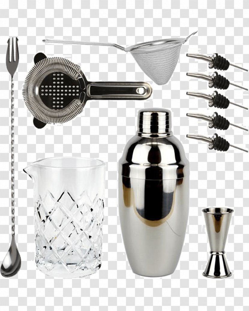 Cocktail Cobbler Boston Martini Drink Mixer - Kettle Transparent PNG