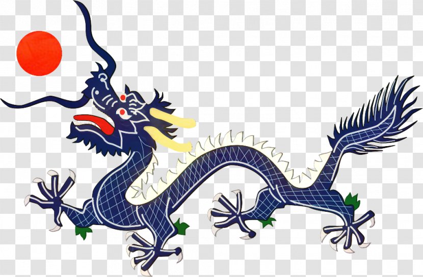Chinese Dragon - Flag - Lizard Gecko Transparent PNG