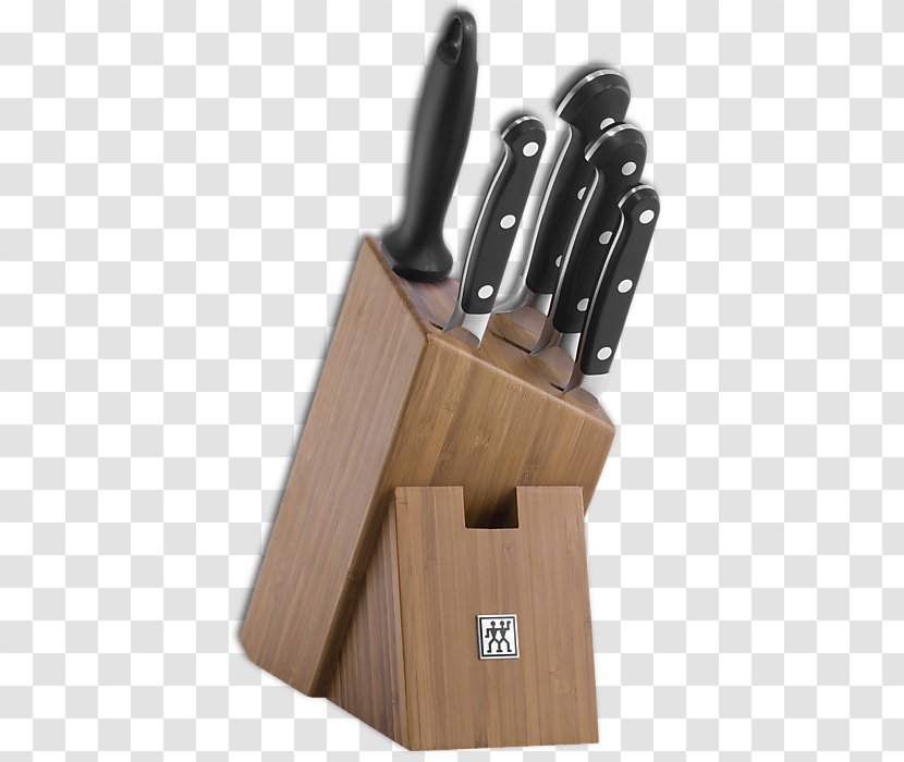 Zwilling Natural Wood Knife Block J. A. Henckels Kitchen Knives Transparent PNG