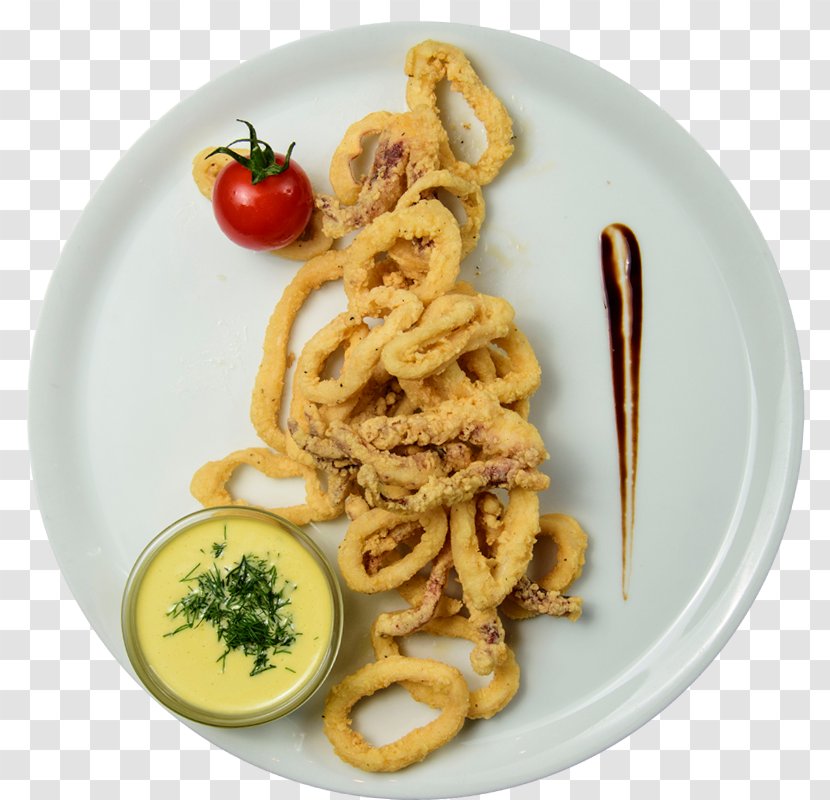 Onion Ring Squid As Food Seafood - Kids Meal - Pizza Transparent PNG