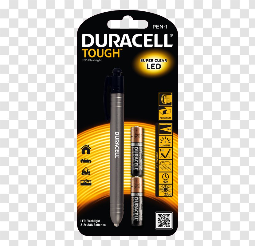 Battery Charger Duracell Flashlight Electric - Hardware Transparent PNG