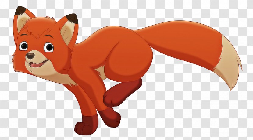 Orange - Red Fox - Snout Panda Transparent PNG