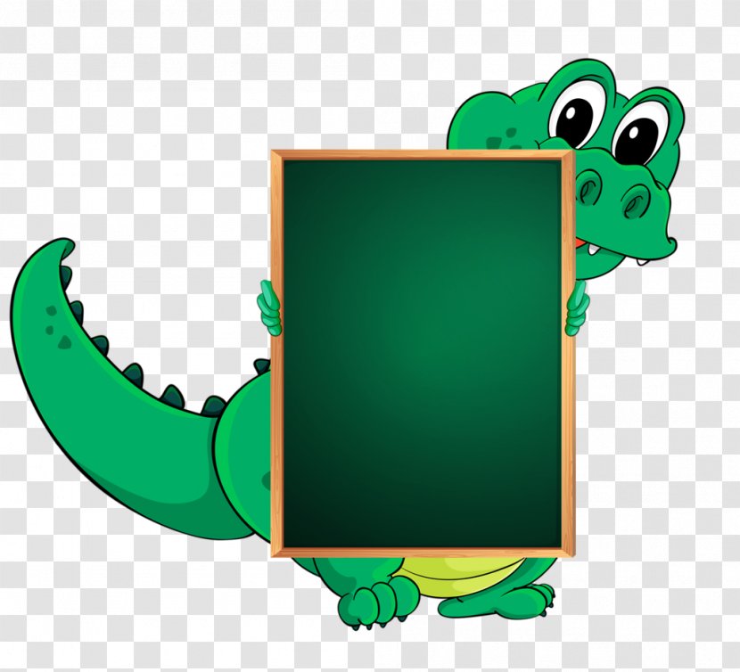 Picture Frame - Fictional Character - Alligator Transparent PNG