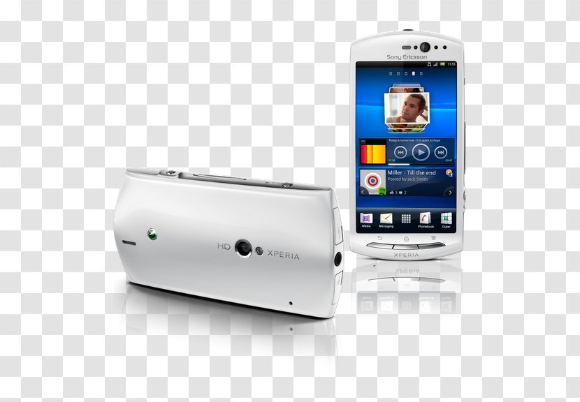 Sony Ericsson Xperia Neo V X L - Electronic Device - Smartphone Transparent PNG