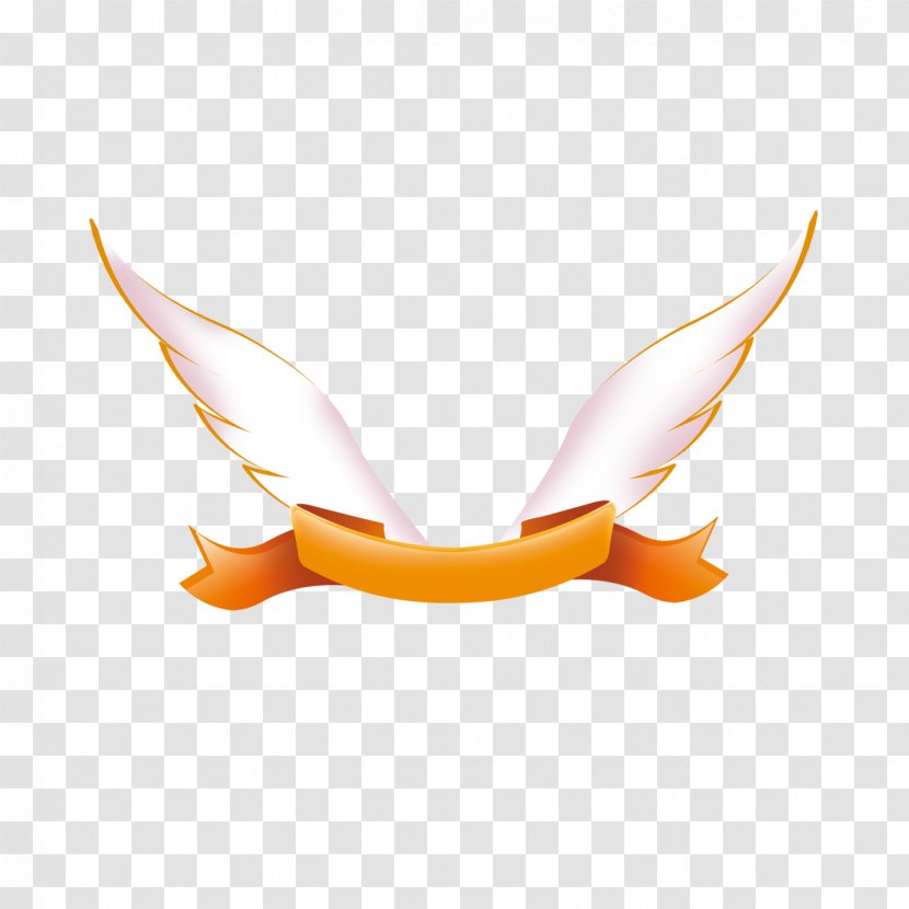 Wing Ribbon - Ducks Geese And Swans - Wings Transparent PNG