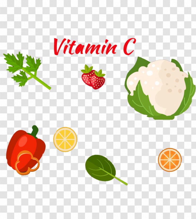 Organic Food Vegetable Strawberry - Heart - Vegetables Transparent PNG