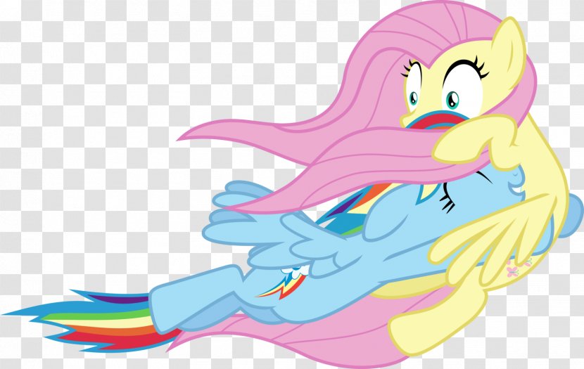 Rainbow Dash Fluttershy Pinkie Pie Pony Twilight Sparkle - Cartoon - My Little Transparent PNG