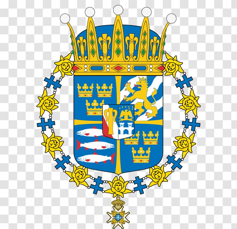 Coat Of Arms Sweden Swedish Royal Family House Bernadotte - Crest Transparent PNG