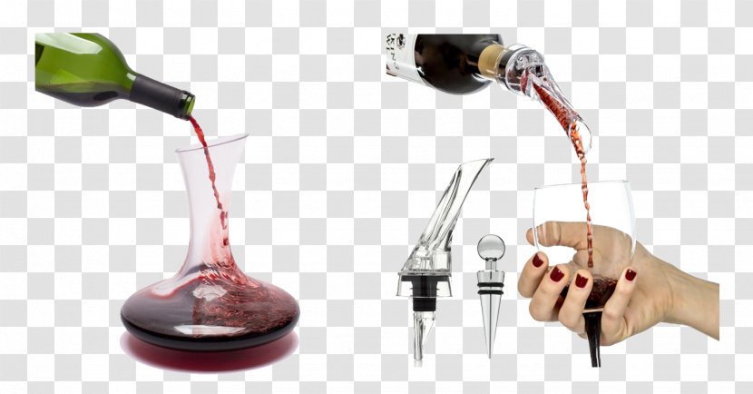 Red Wine Decanter Lawn Aerator Distilled Beverage - Cork Transparent PNG