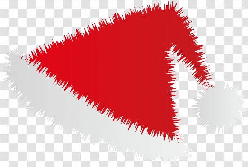 Christmas Designer - Red - Creative Hat Vector Transparent PNG