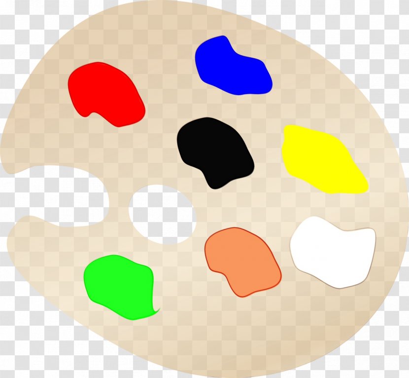 Yellow Circle - Footprint - Paint Transparent PNG