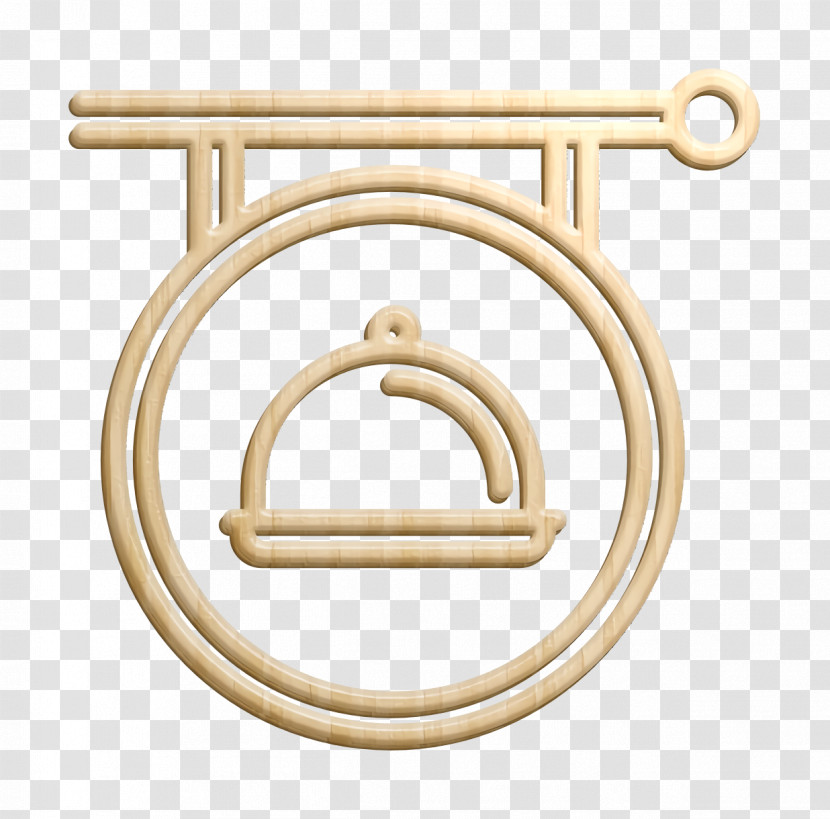 Restaurant Icon Signboard Icon Transparent PNG