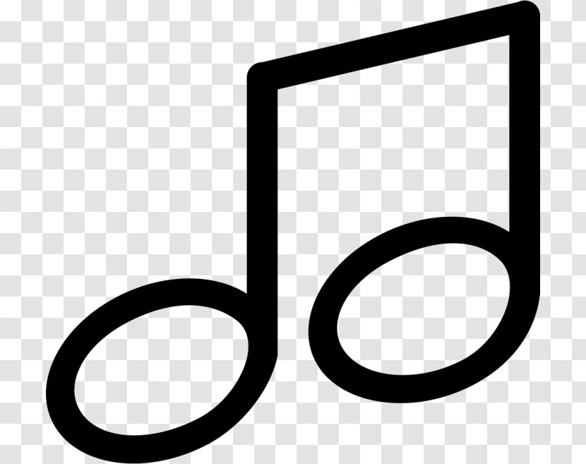 Music Note - Blackandwhite - Symbol Transparent PNG