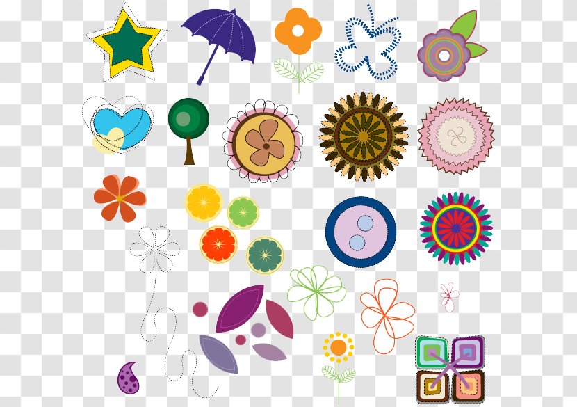 Digital Scrapbooking Embellishment - Petal - Free To Pull The Material Elements Of Collage Transparent PNG
