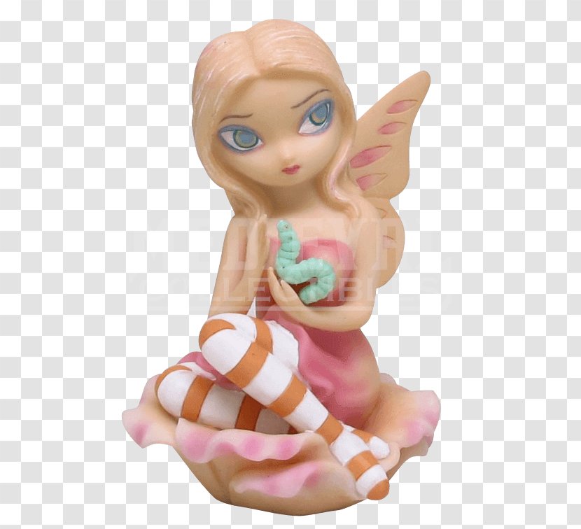 Fairy Strangeling: The Art Of Jasmine Becket-Griffith Legendary Creature Flower Fairies Figurine Transparent PNG