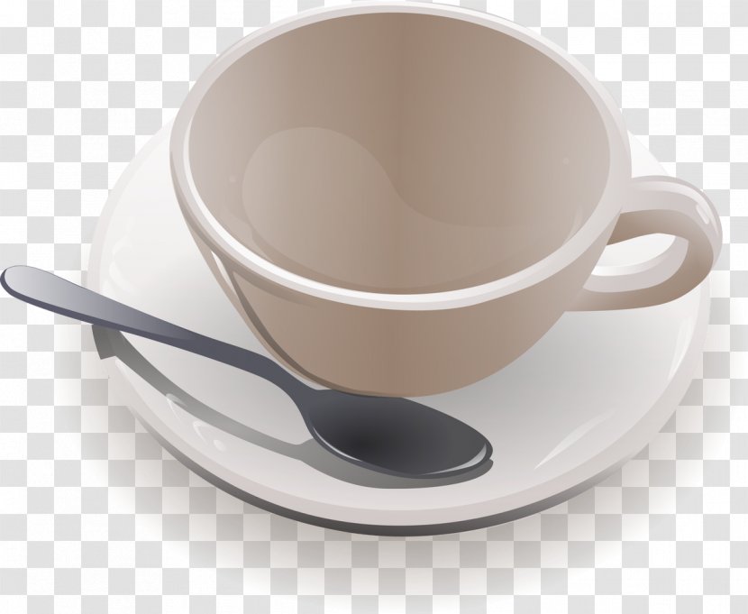 Coffee Cafe Tea Fizzy Drinks - Porcelain Transparent PNG