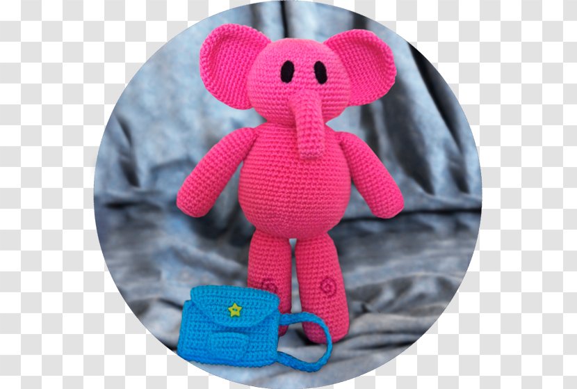 Amigurumi Plush Hobbes Stuffed Animals & Cuddly Toys Character - Crochet - Elly Pocoyo Transparent PNG