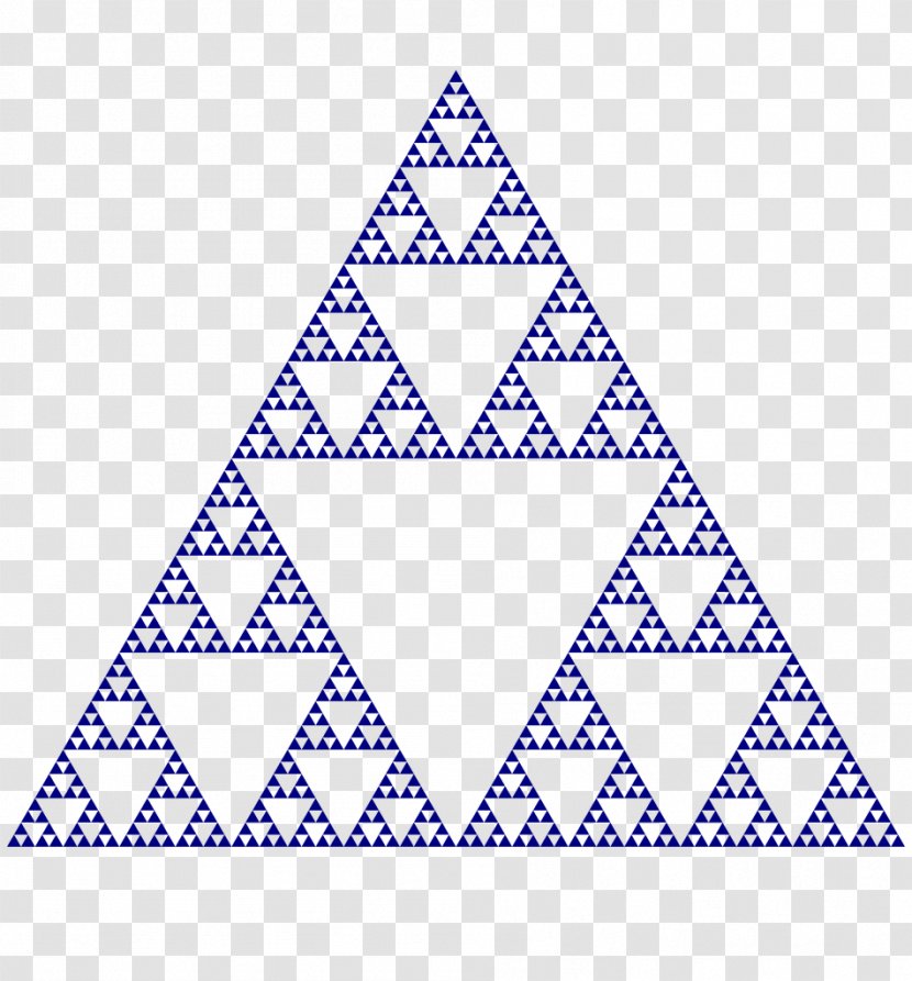 Sierpinski Triangle Fractal Mathematics Pascal's - Mandelbrot Set Transparent PNG