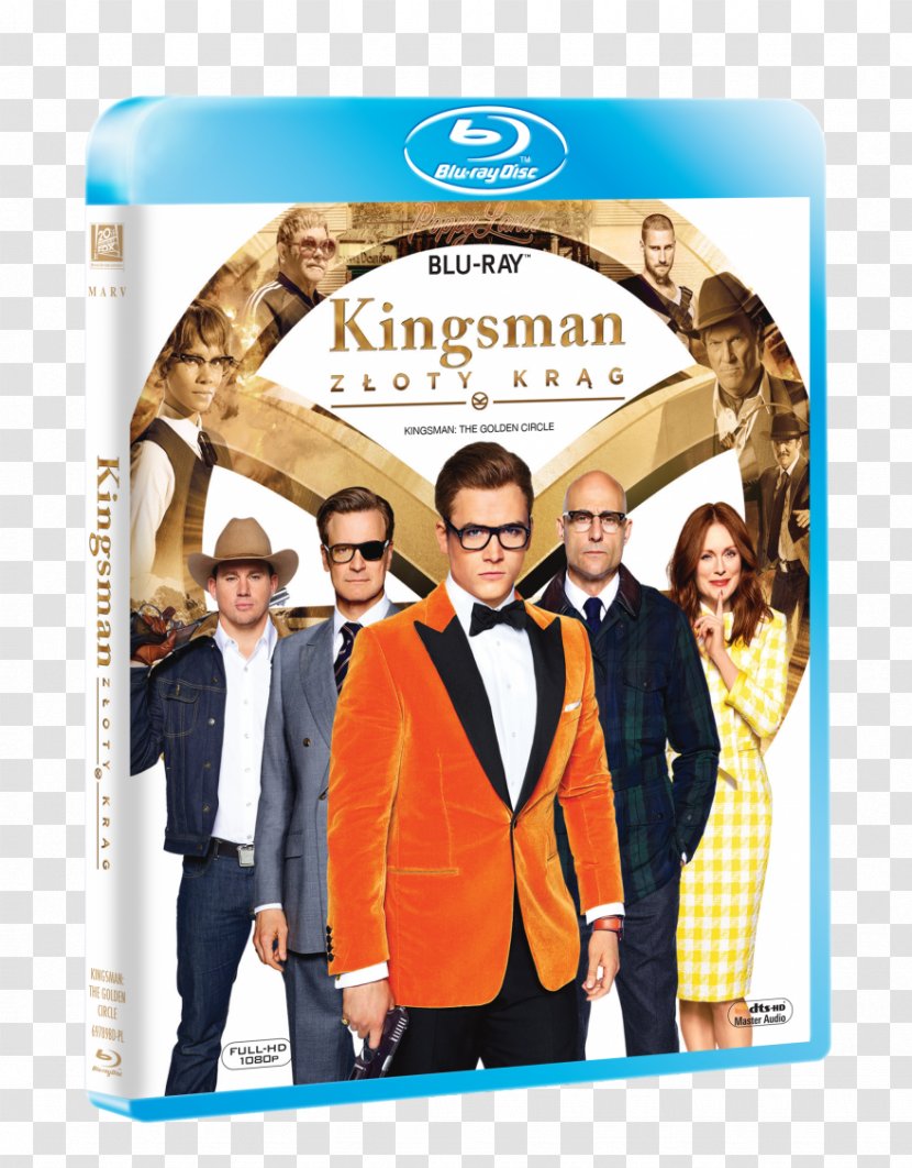 Blu-ray Disc Ultra HD Kingsman Film Series Gary 'Eggsy' Unwin DVD - Gentleman - Taron Egerton Transparent PNG