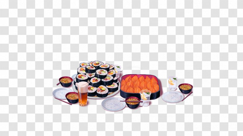 Japanese Cuisine Sushi Thai Sashimi Asian - Red And Simple Transparent PNG