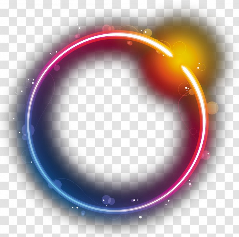 Circle 7 Logo Rainbow - Screenshot - Star Eclipse Transparent PNG