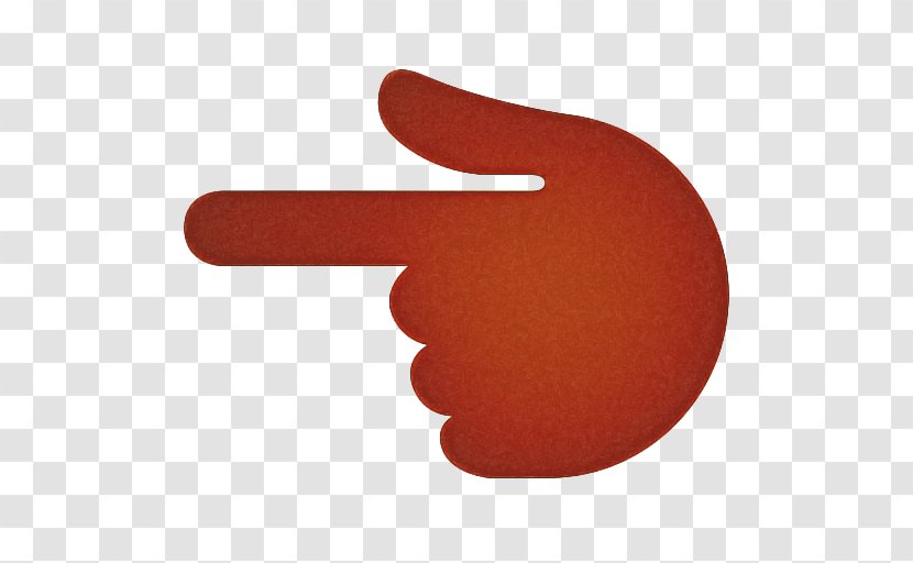 Finger Red - Logo Gesture Transparent PNG