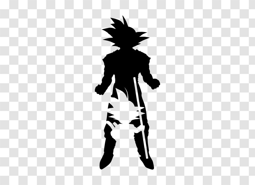 Goku Vegeta Gohan Dragon Ball Trunks - Silhouette - Beige Color Transparent PNG