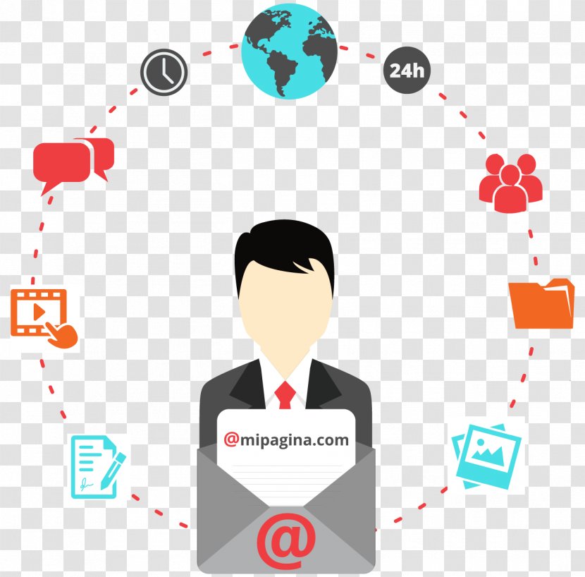 Correo Corporativo Digital Marketing Email Diens Web Design - Empresa - Outlookcom Transparent PNG