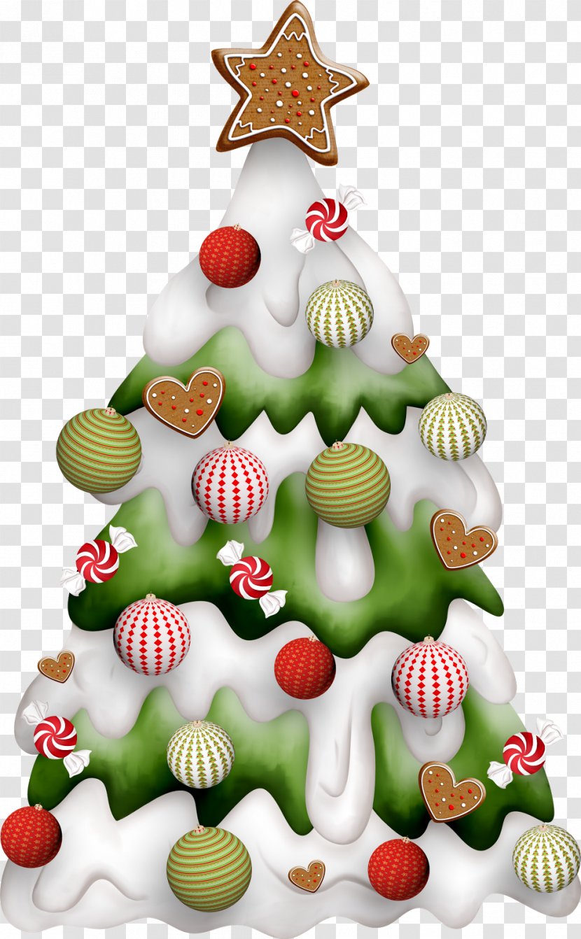 Gingerbread House New Year Tree Christmas - Drawing Transparent PNG