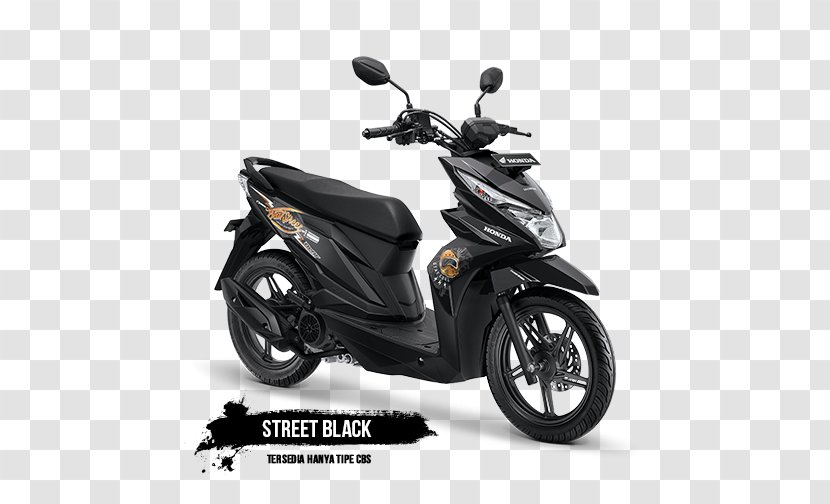 Honda BeAT Street ESP PT Astra Motor Motorcycle - Accessories Transparent PNG