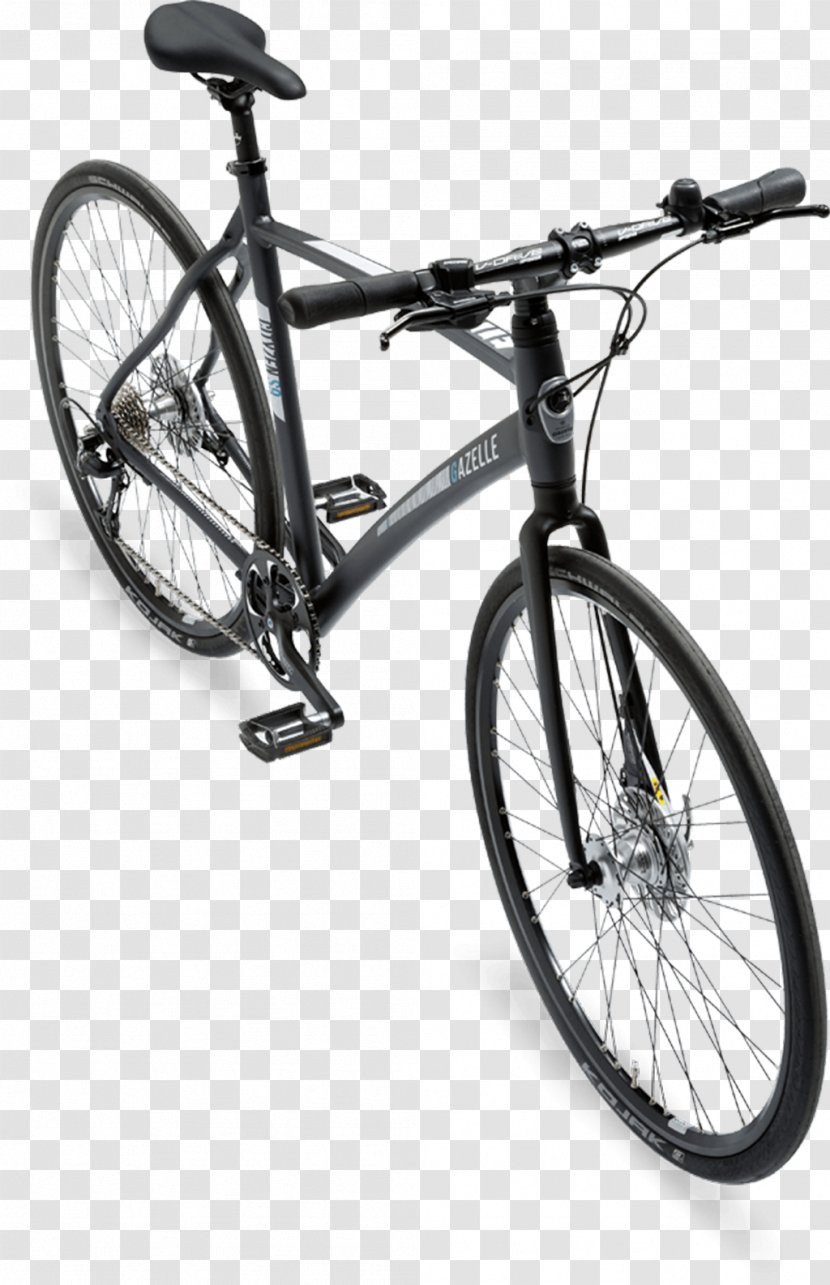 Bicycle Pedals Wheels Tires Frames Handlebars - Fork Transparent PNG