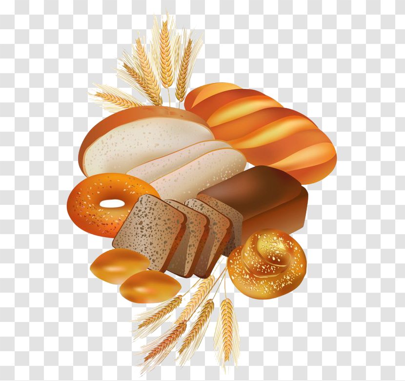 Bakery Bagel Croissant Garlic Bread Rye Transparent PNG